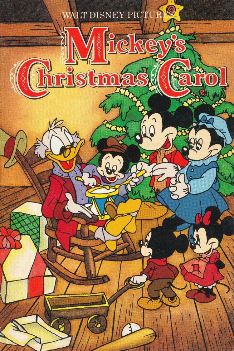 Mickey's Christmas Carol 1983 Poster