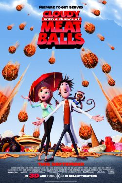 Cloudy with a Chance of Meatballs 2009 Poster