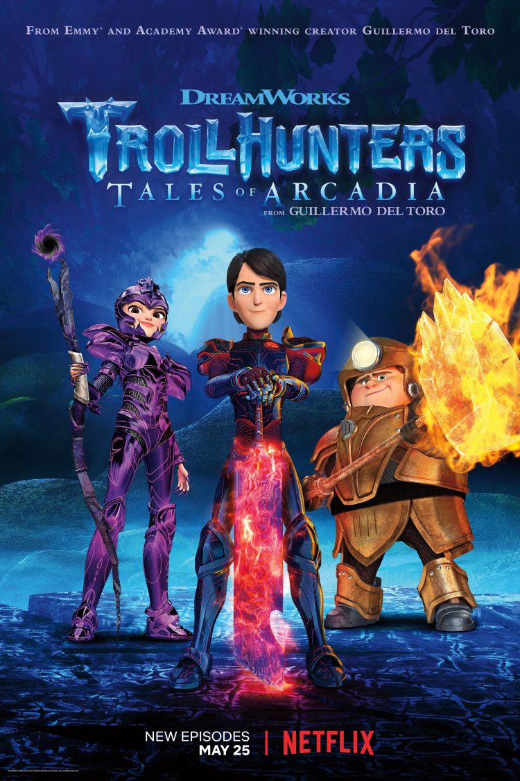Trollhunters 2016 Poster