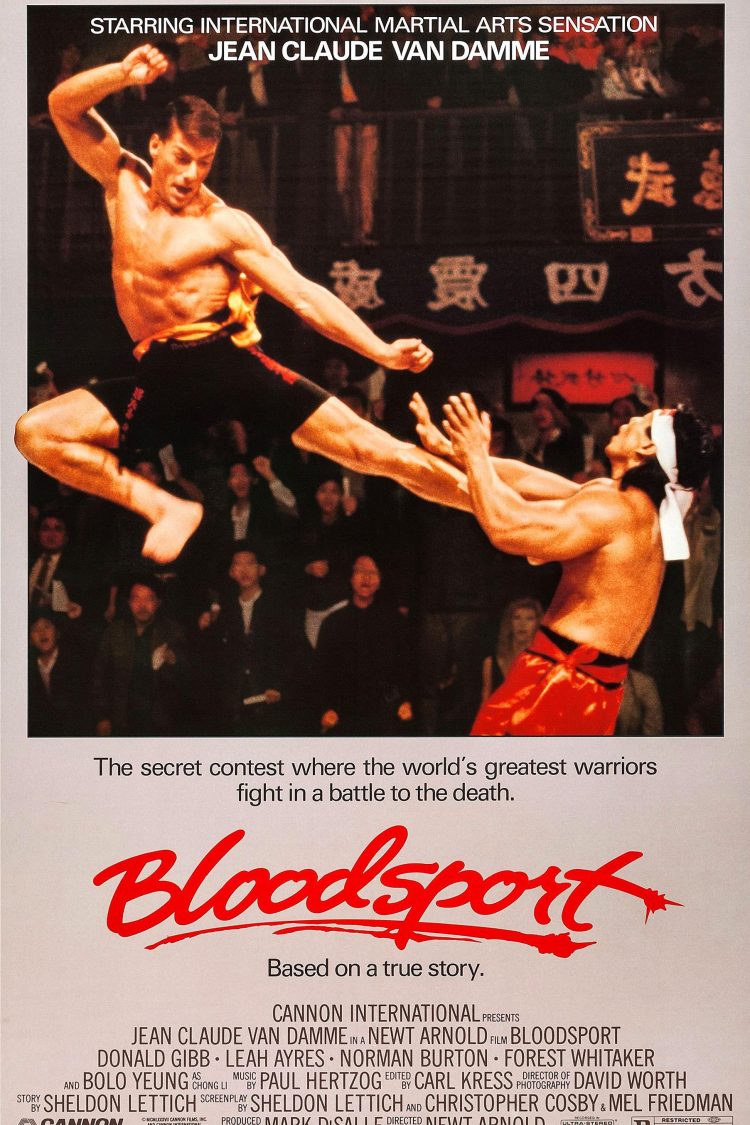 Bloodsport 1988 Poster
