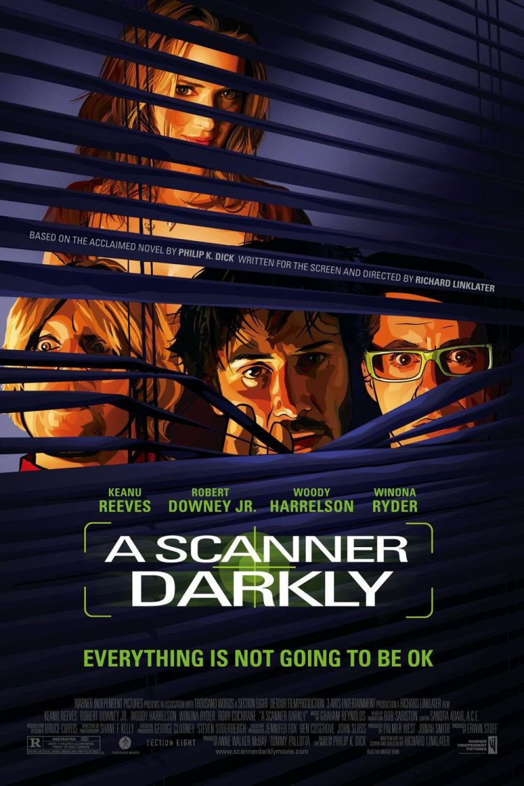 A Scanner Darkly 2006 Poster