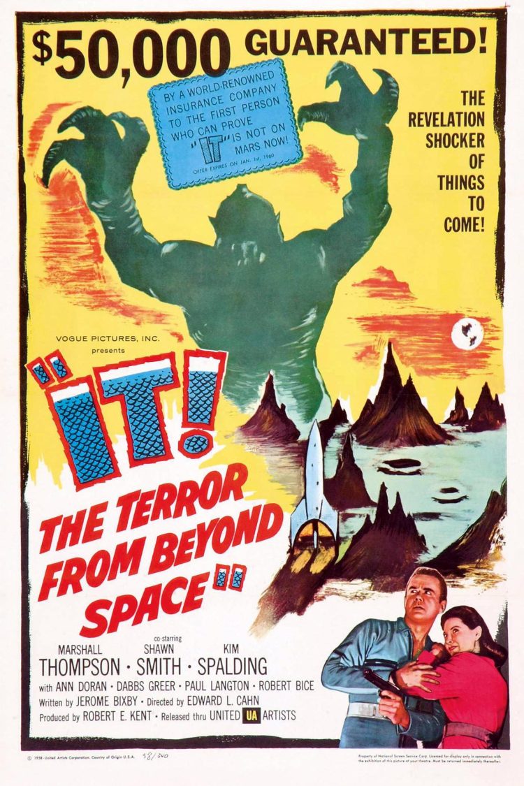 It! The Terror from Beyond Space 1958 Poster