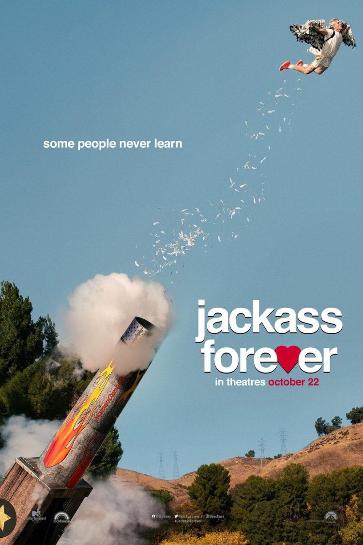 Jackass Forever 2022 Poster
