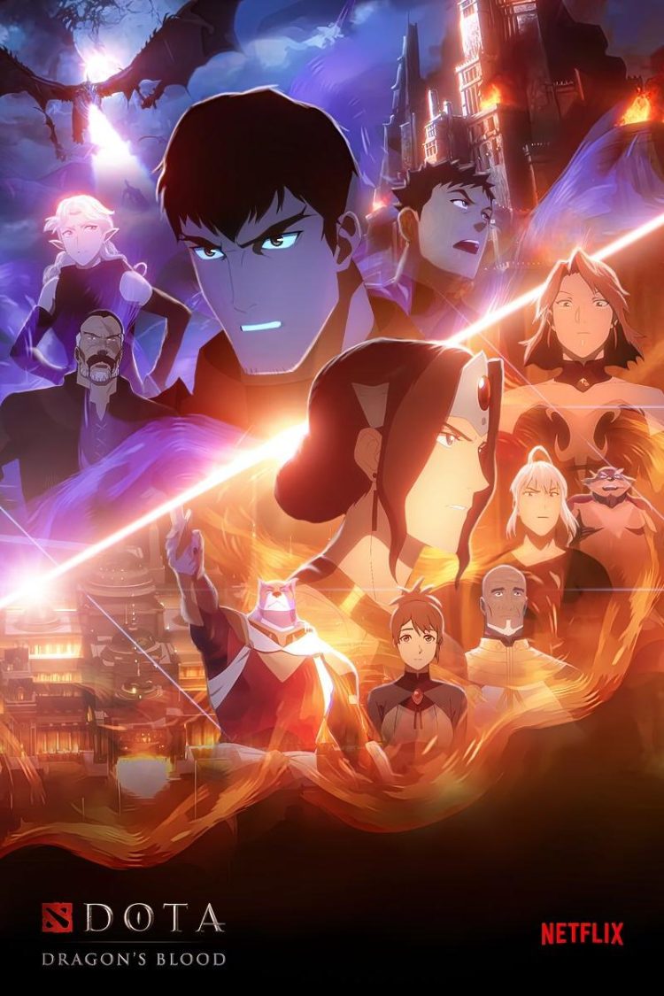 Dota: Dragon's Blood 2021 Poster