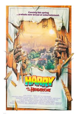 Harry and the Hendersons 1987 Poster