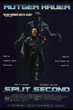 Split Second 1992 Poster