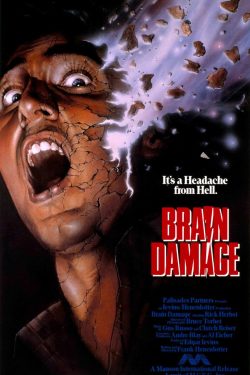 Brain Damage 1988 Poster