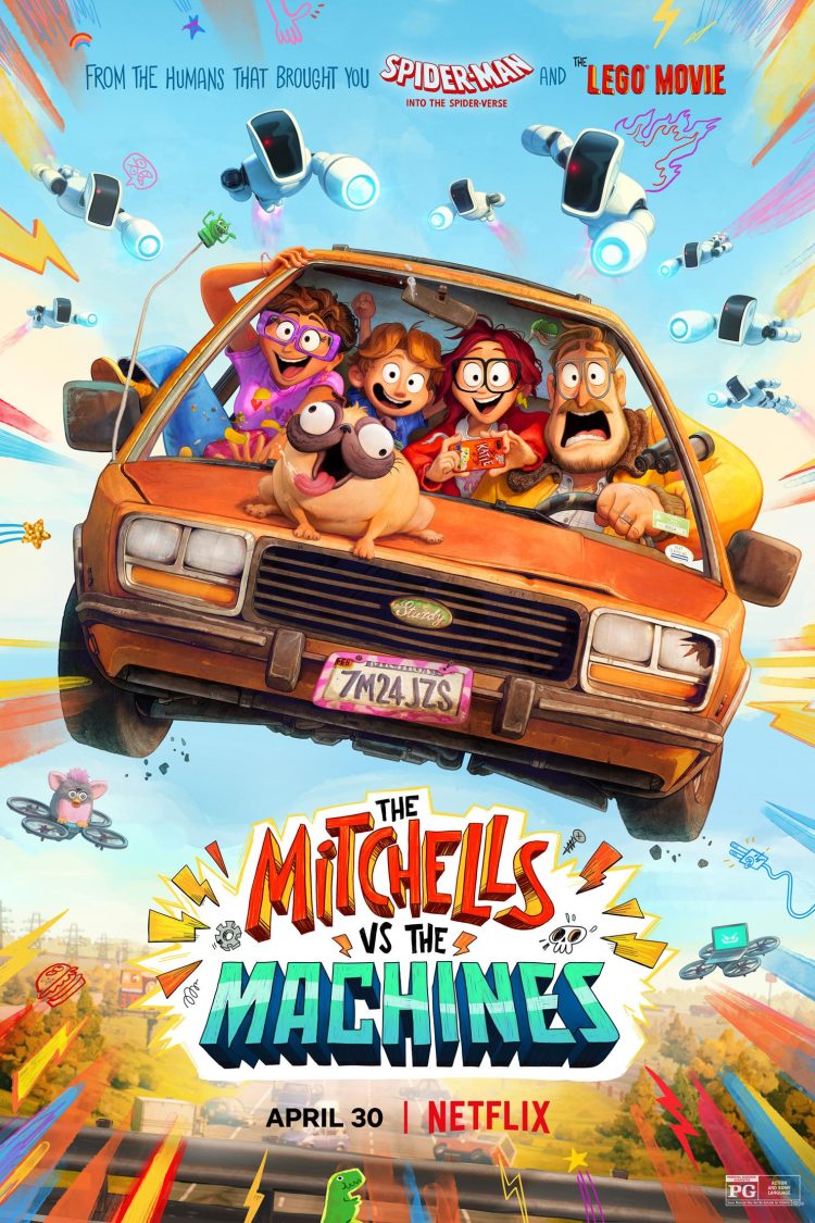 The Mitchells vs the Machines 2021 Poster
