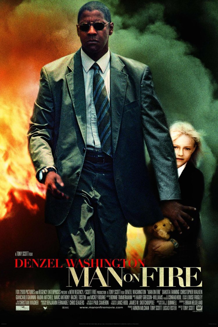 Man on Fire 2004 Poster