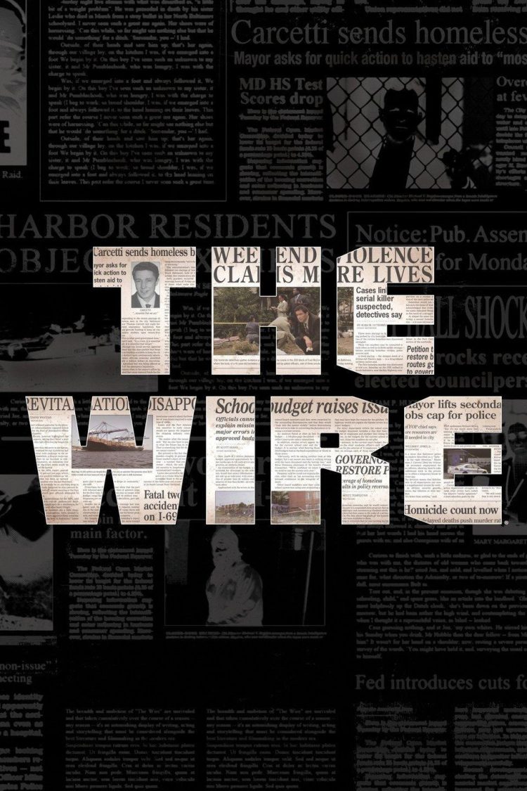 The Wire 2002 Poster